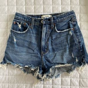 Abercrombie & Fitch Blue Jean Shorts